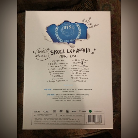 BTS Skool Luv Affair (special edition album) - Picture 2 of 4